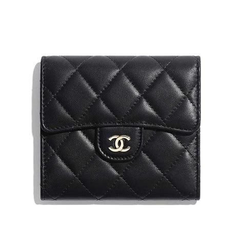 chanel lambskin bifold wallet|classic small flap wallet chanel.